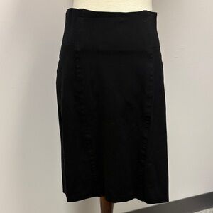 Black Stretch Women's Skirt